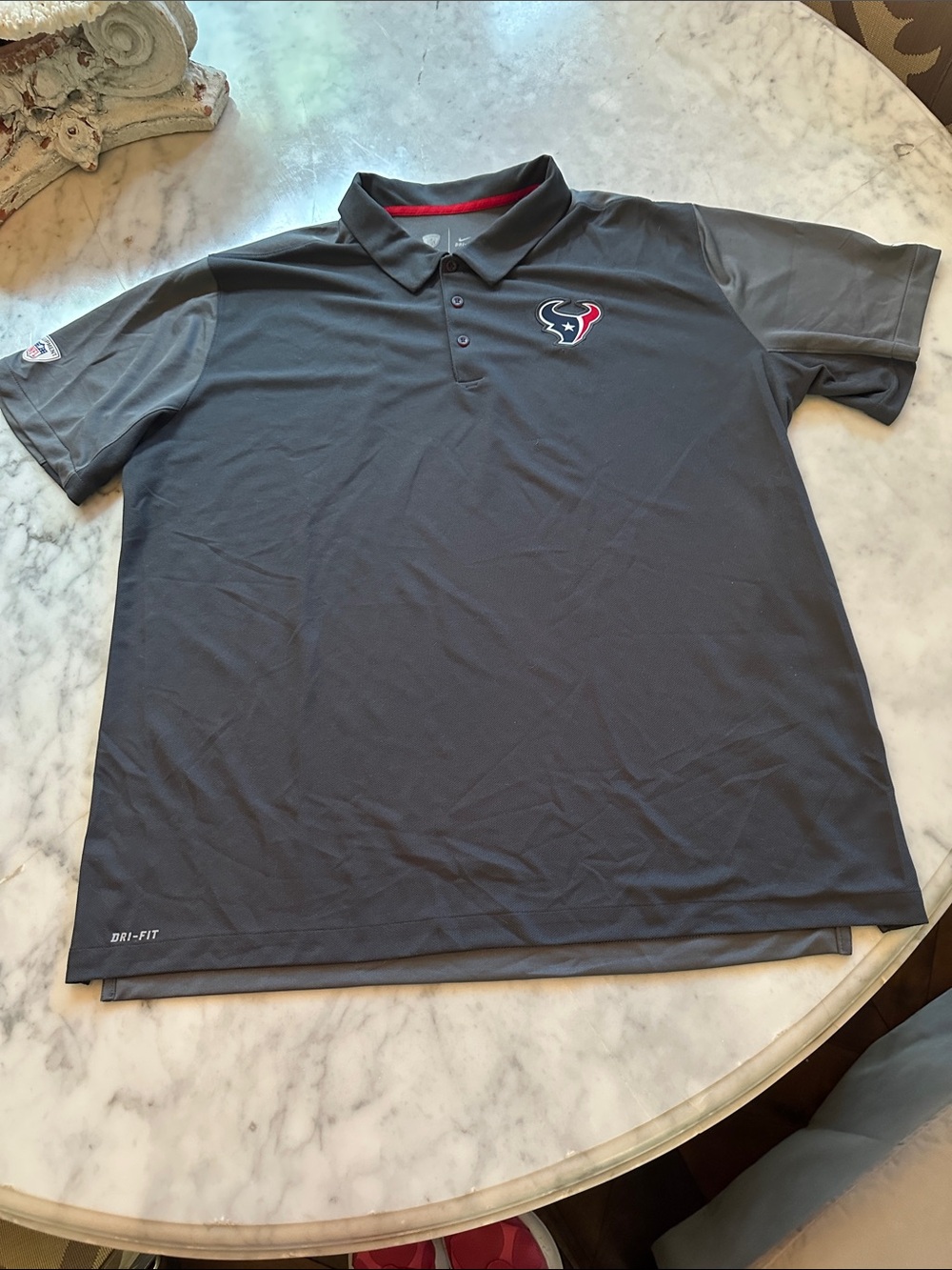Nike Dri-Fit, Houston Texans, Performance Polo. XXL